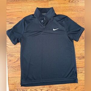 Nike Dri-FIT Black Polo